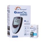 DR. MOREPEN GlucoOne Blood Glucose Monitor Model BG 03 with 25 Strips - Fast UK Delivery