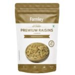 Farmley Raisins Seedless I 1Kg,I Kishmish, Dry Fruits Source Of Potassium, Healthy & Nutritious (Pack of 1) - Fast UK Delivery