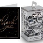 Swad Thank You Gift with Card (Swad Digestive Candy 125 Gift Box & 1 Greeting card) - Fast UK Delivery