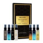 Bella Vita Luxury Discovery Gift Set 7x8ML Eau De Parfum Perfume for Men with Woody, Fresh & Oud Long Lasting EDP Fragrance Scent - Fast UK Delivery