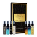 Bella Vita Luxury Discovery Gift Set 7x8ML Eau De Parfum Perfume for Men with Woody, Fresh & Oud Long Lasting EDP Fragrance Scent - Fast UK Delivery