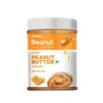 Beanut Peanut Butter - 1kg, 100% Pure Roasted peanuts,NON-GMO Gluten & Cholesterol Free, Vegan, High in Protein, Nut Butter, Peanut Butter - Fast UK Delivery