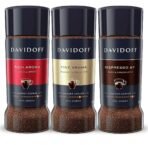 Davidoff Espresso 57, Fine Aroma & Rich Aroma Instant Coffee 100% Arabica, 3.53 oz 100 g, Variety Pack - Fast UK Delivery