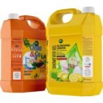 Parle Ropvatika 10 Liter Aloe Vera Shower Gel, HANDSAND-LM Variants, Body Wash with Natural Ingredients - Fast UK Delivery