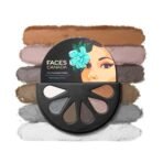 FACESCANADA 6 in 1 Eyeshadow Palette - Smokey Diva 03, 6g | Olive Butter & Macadamia Oil | Vibrant Colors | Highly Pigmented | Easily Blendable | Silky Satin Texture | No Crease | Cruelty-Free - Fast UK Delivery