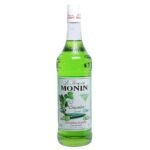 Monin Cucumber Flavoured Syrup, White, Large, 1000 ml - Fast UK Delivery