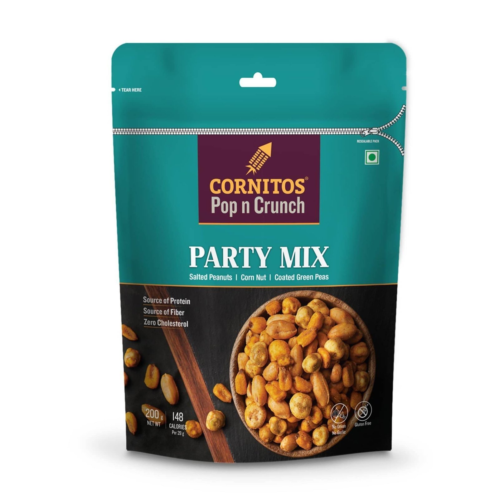 uk71FL5HpgSvL-1-1.jpg Cornitos Party Mix Snacks, 180g/200g - Fast UK Delivery - Image 1