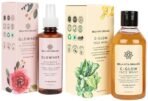 Bella Vita Organic Glowner Face Toner Face Mist, Alcohol free, Rose Water 100ml & Bella Vita Organic Vitamin C - 100 ml - Fast UK Delivery
