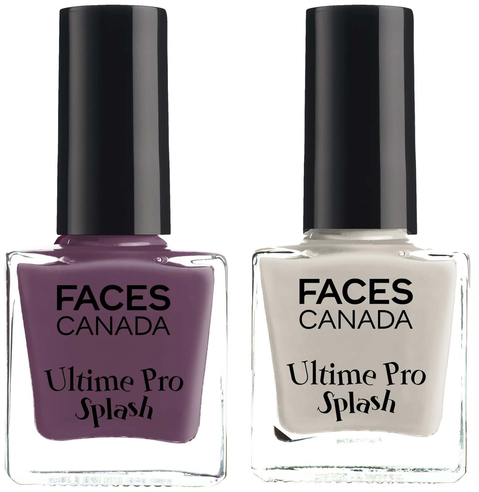 uk71FWLjVsDbL-1.jpg FACESCANADA Ultime Pro Splash Glossy Finish Nail Enamel-Boysenberry 133 (8Ml) & Ultime Pro Splash Glossy Nail Enamel-Snow 146 (8Ml) - Fast UK Delivery - Image 1