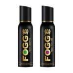 Fogg Fresh Fougere & Oriental Premium No Gas Deodorant for Men, Long-Lasting Perfume Body Spray, 2 x 120ml (Pack Of 2) - Fast UK Delivery
