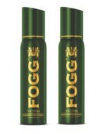 Fogg Victor Premium No Gas Long-Lasting Fragrance Body Spray -120ml Each (Pack 2) - Fast UK Delivery