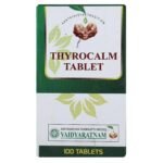 VAIDYARATNAM Ayupra Wellness Thyrocalm Tablet, 100 Count - Fast UK Delivery
