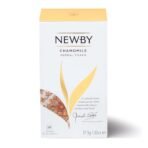 Newby Chamomile Tea Bags | 25 Pieces | 100% Organic Chamomile Flower Herbal Green Tea | Light and Gentle Taste With Subtle Floral Flavor | Steep Hot or Iced | 37.5 gm - Fast UK Delivery