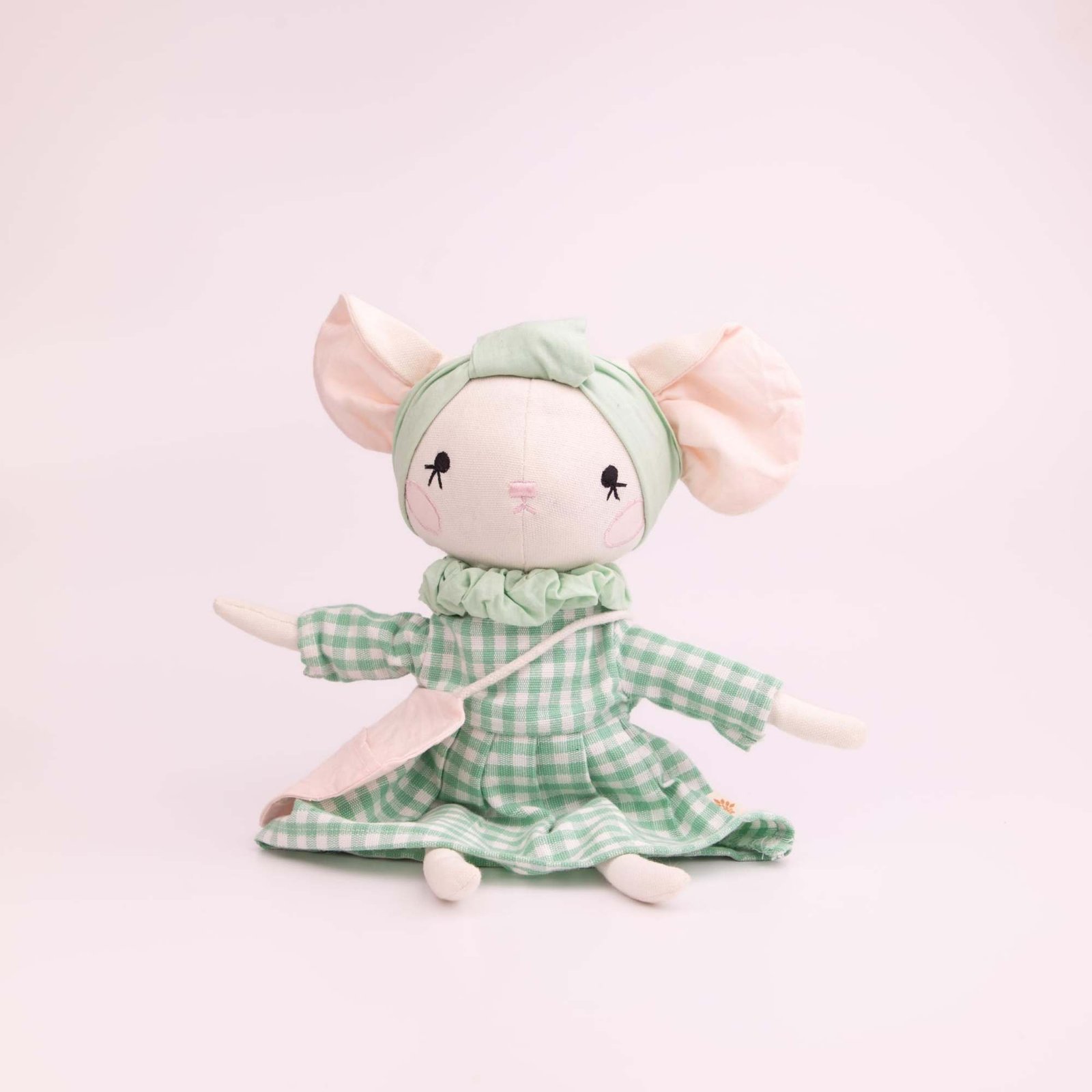 uk71Hq8-UmK5L-1-1.jpg BABY FOREST Cuddly Buddies Little Doll Plush Toy | Handcrafted Stuffed Animal, Super-Soft & Robust Fabric for Birthdays & Special Events | Safe & Eco-Conscious - Fast UK Delivery - Image 1