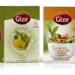 GTEE Tulsi Tea Bags & Green Tea Bags - Cinnamon & Cardamom, 25 Tea bags (Pack of 2) - Fast UK Delivery