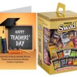 Swad Gift for Happy Teachers Day with Card (Swad Mixed Candy 125 Gift Box & 1 Greeting card) - Fast UK Delivery