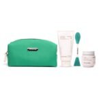 Innisfree Pore Care Besties Combo - Volcanic Super Saver Kit|Mask (100ml)|Cleanser(150gm)|Spatula|Travel Pouch - Fast UK Delivery