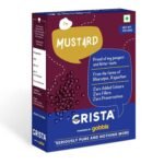 CRISTA Mustard Seeds | Quality Rai | Sarson Seeds | Zero added Colours, Fillers, Additives & Preservatives | Natural, Dried & Aromatic | Farm Fresh | 100 gms