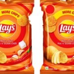 Lay's Potato Chips Hot 'N' Sweet Chilli 30G ( PACK OF 2 ) - Fast UK Delivery
