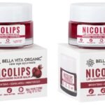 Bella Vita Organic NicoLips Lip Scrub Balm for Dark Lips Anti Pigmentation, Dry, Chapped, Smoking, Lipstick Stains Removal Lipcare for Men & Women 20 g (Pack of 2) - Fast UK Delivery