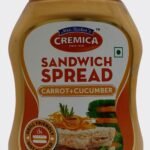 Cremica Sandwich Spread - Carrot + Cucumber, 275g Jar - Fast UK Delivery