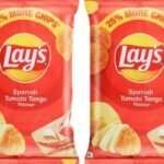 Lay's Potato Chips - Spanish Tomato Tango Flavour 52 g (Pack of 2) - Fast UK Delivery