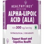 HealthyHey Nutrition Alpha Lipoic Acid - ALA- Pack of 60 Veg. Capsules - Gluten Free & Non-GMO, 133 grams - Fast UK Delivery
