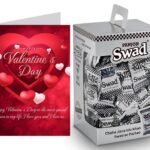 Swad Gift for Happy Valentine's Day with Card for boyfriend/girlfriend (Swad Digestive Candy 125 Gift Box & 1 Greeting card) - Fast UK Delivery