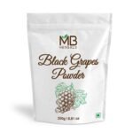 MB Herbals Black Grapes Fruit Powder 250g - Fast UK Delivery