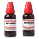 KRIG'S Schwabe Ashwagandha Q Hoemopathic Medicine Mother Tincture - 30Ml Set Of 2 Bottles - Fast UK Delivery