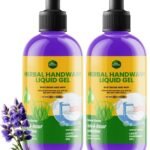 Parle Ropvatika 1 Liter Herbal Handwash Aloevera, Glycerine Hand Body Wash Pump Shower Gel Rich Foam for Moisturizing Soft Foaming on Hands (Lavender 500ml Pack 2 (1 Liter)) - Fast UK Delivery
