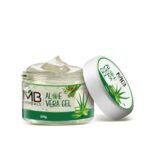 MB Herbals Aloe Vera Gel 200 gram | face and hair care | Moisturizer | Hydrating | soothing | Multipurpose Gel | No artifical colour added - Fast UK Delivery