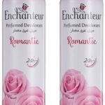 Enchanteur Romantic Perfumed Deodorant Body Spray for Women | Ever Lasting | No Gas | Floral Freshness & Odour protection | 150ml (Pack of 2) - Fast UK Delivery