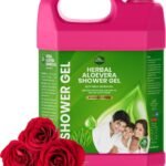 Parle Ropvatika Shower Gel & Body Wash with Pure Glycerin |Enriched with Skin Conditioners for a Radiant Glow |Suitable for Women & Men |PH-Balanced Formula for All Skin Types (Rose 5 Liter) - Fast UK Delivery