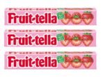 Fruit-Tella Strawberry Flavour Chewy Toffee Stick (3 x 32.4g) - Fast UK Delivery