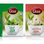 GTEE Green Tea Bags - Mint & Green Tea Bags - Jasmine, 25 Tea bags (Pack of 2) - Fast UK Delivery