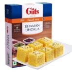 Gits Instant Khaman Dhokla Snack Mix, 500g - Fast UK Delivery