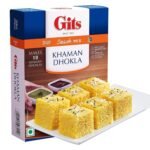 Gits Instant Khaman Dhokla Snack Mix, 500g - Fast UK Delivery