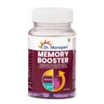 DR. MOREPEN Memory, Focus & Mood Tablets Enriched With GABA, Ashwagandha, Chamomile & Brahmi-Vitamins B1, B2, B3, Magnesium | Safe For Brain Health, Non-GMO & Preservatives Free-60 Tablets - Fast UK Delivery