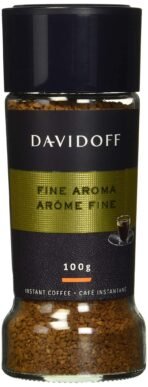 Davidoff Fine Aroma Instant Coffee 7/12 Intensity 100% Arabica,3.53 Oz 100 G,Granule,Bottle - Fast UK Delivery