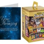 Swad You Are Amazing Gift with Card (Swad Mixed Candy 125 Gift Box & 1 Greeting card) - Fast UK Delivery