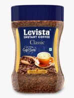Levista Classic Pure Instant Ground Coffee (50Gm Jar) - Fast UK Delivery