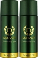Denver Hamilton Deo Combo 165 ml (Pack of 2) - Fast UK Delivery