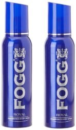 Fogg Body Spray Combo for Men, Royal (Pack of 2) - Fast UK Delivery