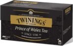 Twinings Prince of Wales Black Tea 25 Tea Bag Light Flavour ( 25 X 2g ), 50g - Fast UK Delivery