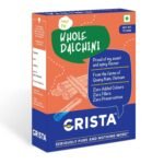 CRISTA Whole Dalchini Tubes | Pure Dalchini | Cinnamon Sticks | Farm Fresh | Zero added Colours, Fillers, Additives & Preservatives | High Oil Content | 75 gms