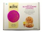 Cafe Niloufer Premium Butter Almond Cookies 400 g | Packed with fiber and good fats | High dry fruit content - Fast UK Delivery