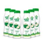 Paper Boat Coconut Water, Refreshing Coconut Flavour, Vital Minerals (Pack of 6, 200ml Each) - Fast UK Delivery