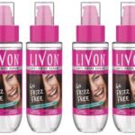 Livon Hair Serum For Women | All Hair Types | Smooth, Frizz-Free & Glossy Hair | With Argan Oil & Vitamin E | 100 Ml (Pack Of 4) - Fast UK Delivery