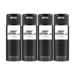 David Beckham Classic Deodorant Spray 150ml (Pack of 4) - Fast UK Delivery
